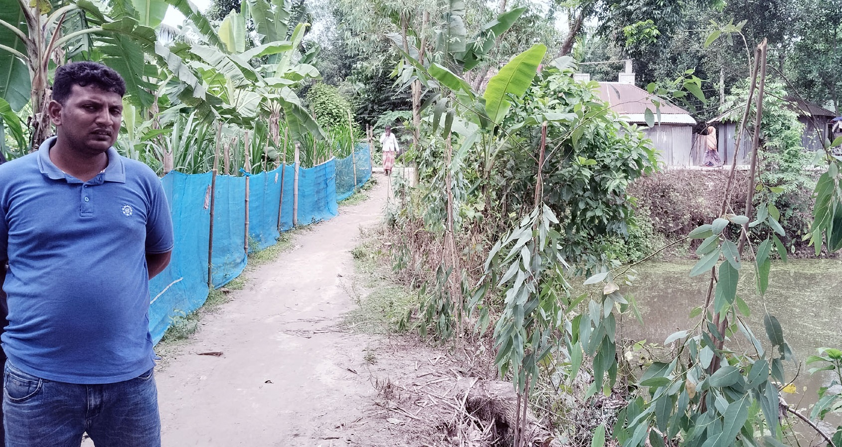 ধুনটে প্রতিপক্ষে বিরুদ্ধে চারা গাছ ভেঙে ক্ষতির অভিযোগ